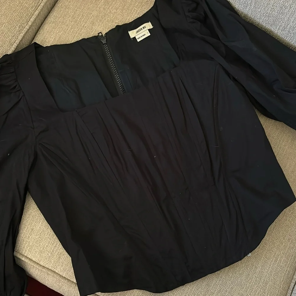 ♥️… Jason Wu Black Top - Picture 3 of 6